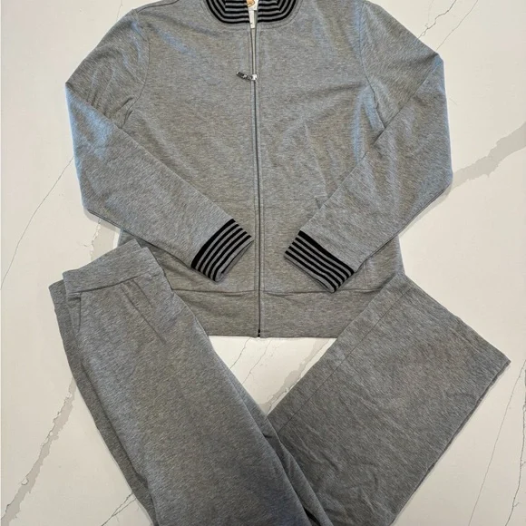 Talbots gray track suit - Picture 1 of 5